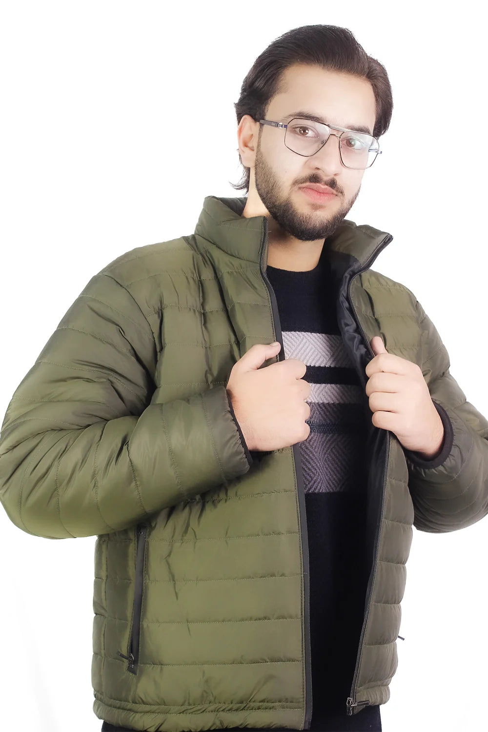 Short Puffer Jacket – Lightweight Winter Fit