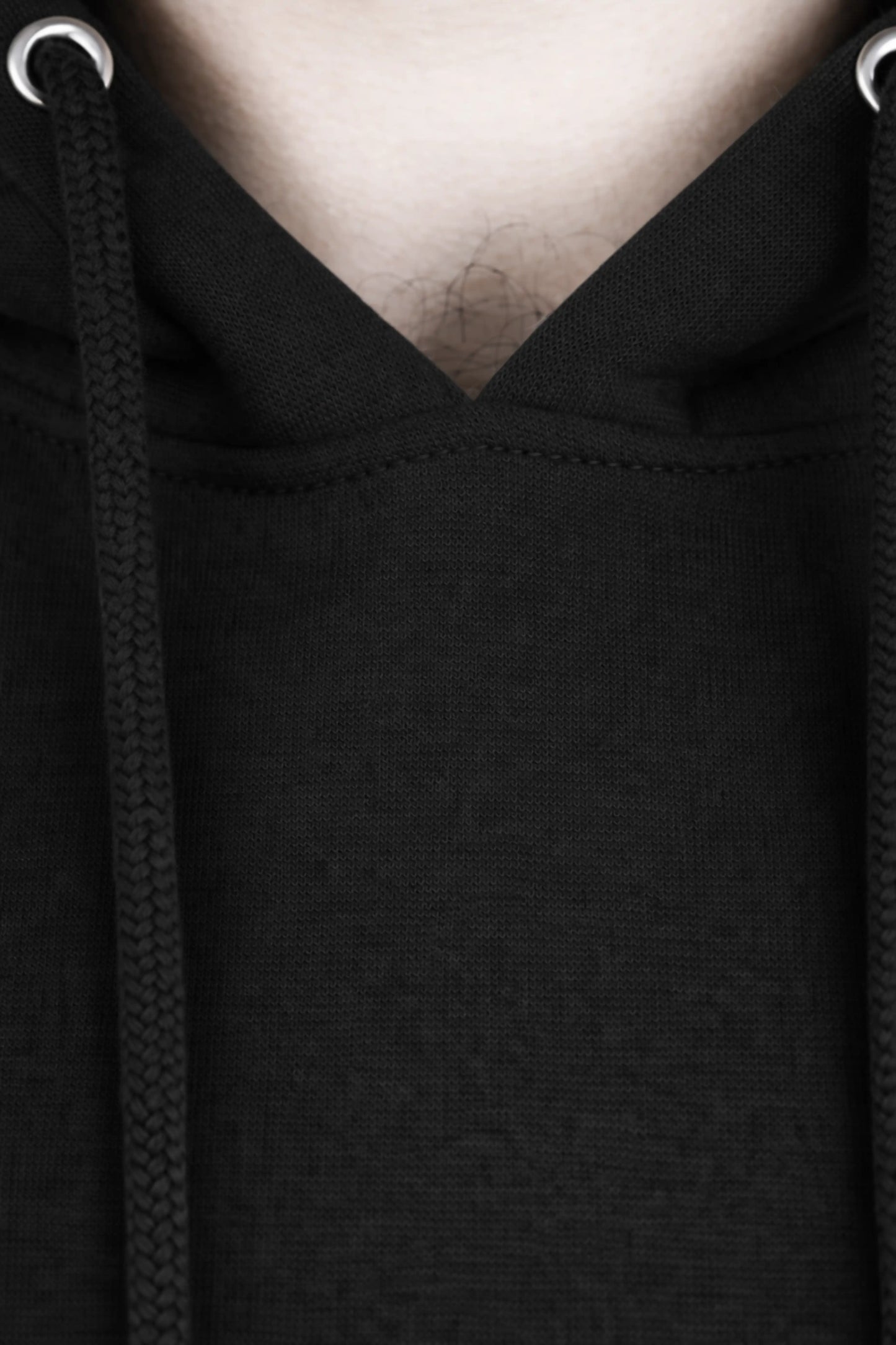 Jigerz Men’s Premium Cotton Pullover Hoodie – Black