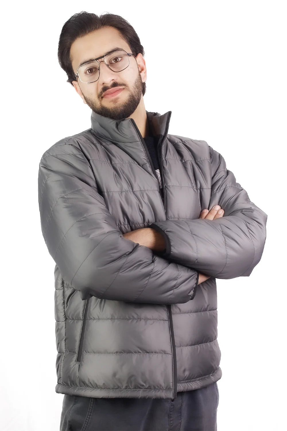 Short Puffer Jacket – Lightweight Winter Fit