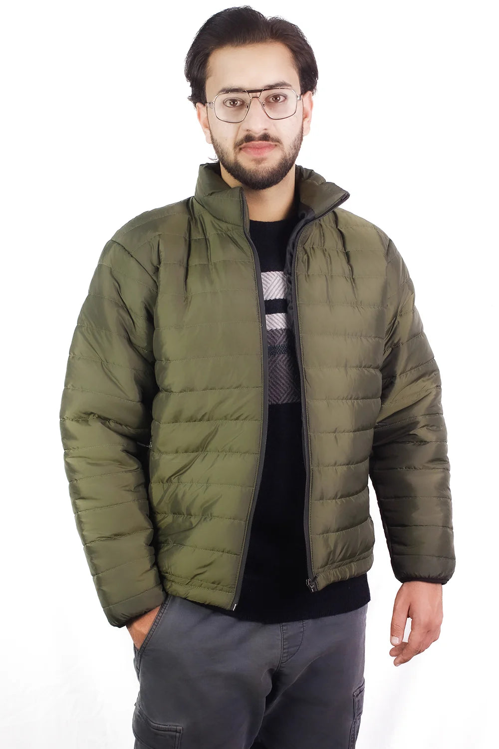 Short Puffer Jacket – Lightweight Winter Fit