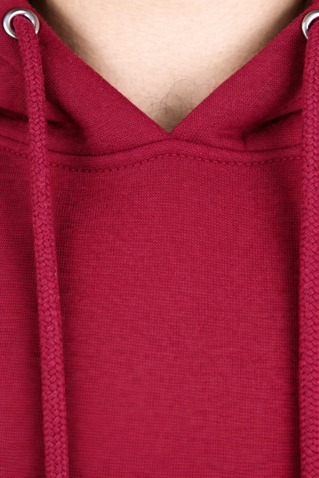 Jigerz Men’s Premium Cotton Pullover Hoodie – Maroon