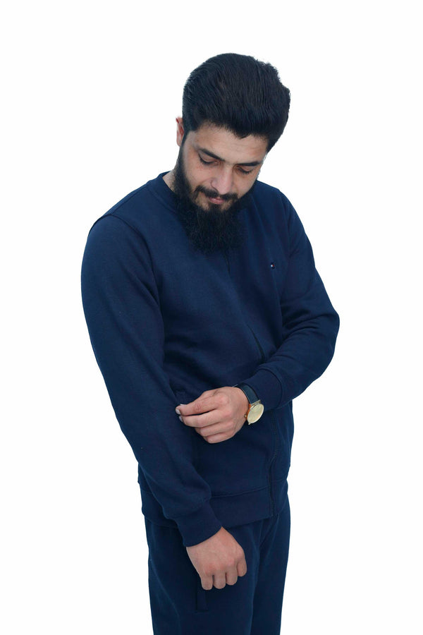 Men Ban Zipper Tracksuit