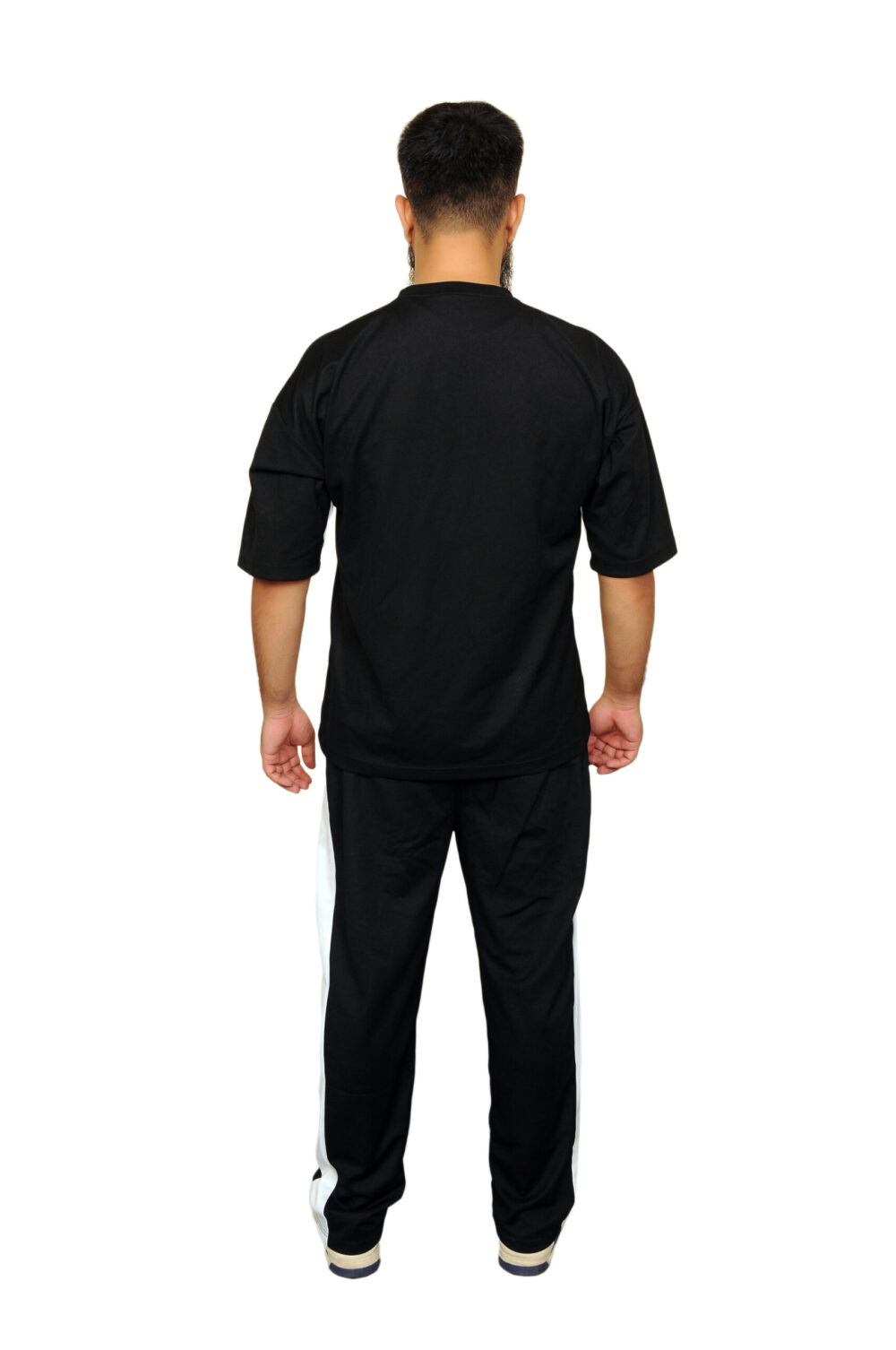 JIGERZ Oversize Sport Trackset – Black & White Power Edition - Image 4